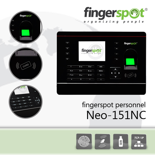 Fingerspot personnel neo-151nc - k-galaxy.com